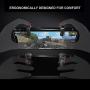 Mobile Game Controller, Metallic Aim and Capacitive Sensitive Press Shooting Buttoms L1 R1 for Knives Out/Rules of Survival, Mobile Phone Joystick for Android iPhone iOS 1 Pair (Black) (Renewed)