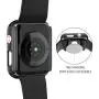 Misxi Black Hard Case Compatible with Apple Watch Series 5 Series 4 44mm with Screen Protector, Hard PC Case Slim Tempered Glass Screen Protector Overall Protective Cover for iwatch Series 5/4 Misxi Black Hard Case Compatible with Apple Watch Series 5 Series 4 44mm with Screen Protector, Hard PC Case Slim Tempered Glass Screen Protector Overall Protective Cover for iwatch Series 5/4