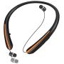 Bluetooth 5.0 Headphones, Retractable Earbuds Wireless Headset Noise Canceling Stereo Neckband Sports Earphones with Mic for iPhone/Samsung/Android by LINYY [2020 Upgraded, 20h Playtime] (Orange)