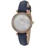 Fossil Womens Carlie Mini Stainless Steel and Leather Quartz Watch Fossil Womens Carlie Mini Stainless Steel and Leather Quartz Watch