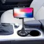 Car Cup Holder Phone Mount,Adjustable Automobile Cup Holder Smart Phone Cradle Car Mount with a Flexible Long Neck Compatible for Cell Phones iPhone Xs Max/X/8/7 Plus/Galaxy and All Smartphones Car Cup Holder Phone Mount,Adjustable Automobile Cup Holder Smart Phone Cradle Car Mount with a Flexible Long Neck Compatible for Cell Phones iPhone Xs Max/X/8/7 Plus/Galaxy and All Smartphones