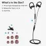 Sport Headphones with Microphone, Running Earbuds with Wrap-Around Ear Hooks, Ideal for for Workout Gym Exercise, Wired Earphones with 3.5mm Plug Compatible with Smartphone Tablet PC, CGS-W3 Sport Headphones with Microphone, Running Earbuds with Wrap-Around Ear Hooks, Ideal for for Workout Gym Exercise, Wired Earphones with 3.5mm Plug Compatible with Smartphone Tablet PC, CGS-W3