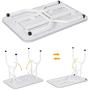 YAHEETECH Portable Small Pet Dog Grooming Table Adjustable Height - 32/36/45-inch Drying Table for Home w/Arm/Noose for Small Dogs Cats Non-Slip Maximum Capacity Up to 220lbs Black