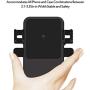 Qi Wireless Charger Car Mount - HMCC CD Slot Phone Holder Silicone Protection 360° Rotatable One-Touch Design Compatible iPhone Xs Max/XS/XR/X/8, Samsung Galaxy S10e/S10+/S10/S9/S9 Plus/S8