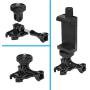 SIOTI Jaws Flex Clamp Mount with Adjustable Goose Neck and Cellphone Tripod Adapter Mount Compatible with GoPro Hero4 Session,Hero4,Hero3+,Hero3,Hero2,Hero Cameras and iPhone Samsung Most Smartphone