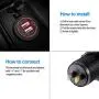 Quick Charge 3.0 Dual USB Charger Socket, Waterproof 12V/24V QC3.0 Dual USB Fast Charger Socket Power Outlet with Touch Switch for Car Marine, Boat, Motorcycle, Truck and More(QC3.0-Red) Quick Charge 3.0 Dual USB Charger Socket, Waterproof 12V/24V QC3.0 Dual USB Fast Charger Socket Power Outlet with Touch Switch for Car Marine, Boat, Motorcycle, Truck and More(QC3.0-Red)