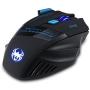 ZELOTES Professional LED USB Optical 2400 DPI 7 Button USB 2.4G Portable Mobile Wireless Gaming Mouse Mice for Gamer,Notebook, PC, Laptop, Computer, MacBook (Black)