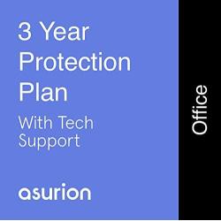 ASURION 3 Year Office Equipment Protection Plan with Tech Support $20-29.99