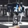 MOZA Mini-S Foldable 3-Axis Gimbal Stabilizer Smartphone Gimbal Compatible with iPhone 11 Xs Max Xr X 8 with Quick Play back,One-Button Zoom, Time-lapse, Object Tracking, Inception Mode Function
