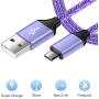 Single Port Charger Block, Charging Cable Android Fast Charge Android Charger Kit Compatible for Samsung Galaxy S7/S6 Edge Note 5/4/J7/Tab S2,LG K30/K20/V10,LG Stylo 2/3 Plus,Moto G5 E4 Droid Turbo 2