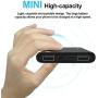 Portable Charger Suhper Bright Torch 10000mAh PowerBank Quick Carge Phones USB Power Banks for Smart Phone Camera Games Console Bluetooth Headphone External Battery Pack etc.(10000 mAh)