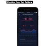 nonda ZUS Smart Car Charger, Car Charger with App to Save Cars Location and Monitor Car Battery, 2 Ports Car Charger with Led for iPhone XS/Max/XR/X/8/7/6/Plus (ZU33BKRN)