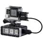 Suptig Waterproof Light High Power Dimmable 5200mAh Battery Waterproof LED Video Light Fill Night Light Diving Underwater Light for Gopro Hero 6 Hero 5 Hero 4 Hero 3+ Hero 3 and SJCAM or Yi Action