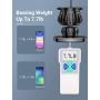 [2 Pack] Magnetic Phone Holder for Car, LISEN 6 Strong Magnets Magnetic Car Mount with Hook Like Clip Air Vent Car Cell Phone Mount Compatible with All Smartphone, with 4Round & 2Square Plates