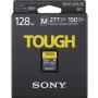 Sony TOUGH-M series SDXC UHS-II Card 128GB, V60, CL10, U3, Max R277MB/S, W150MB/S (SF-M128T/T1)