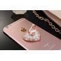 Cell Phone Ring Holder,360° Rotation Diamond Metal Finger Ring Grip for iPhone iPod iPad Samsung Galaxy and Other Smartphones (Rosegold)