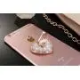 Cell Phone Ring Holder,360° Rotation Diamond Metal Finger Ring Grip for iPhone iPod iPad Samsung Galaxy and Other Smartphones (Rosegold)