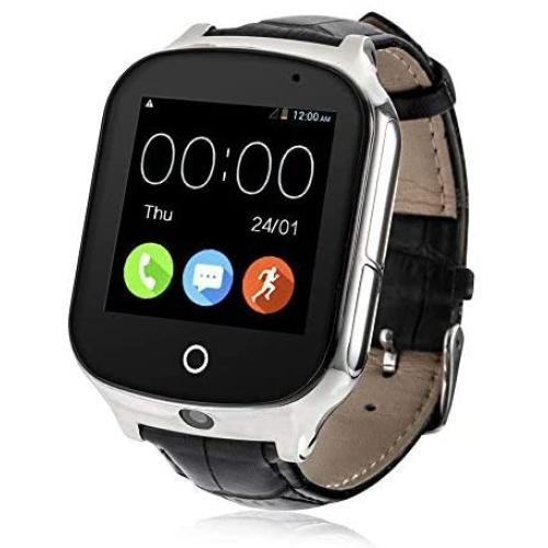 Laxcido 3G WiFi Phone Call GPS Smart Watch, Real-time Tracking GPS Tracker Watch, Geo-Fence Elderly GPS Watch Touch Screen Camera Step Counter SOS Alarm Anti-Lost Watch for Dementia Alzheimers.