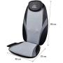 Snailax Shiatsu Massage Cushion with Heat Massage Chair Pad Kneading Back Massager for Home Office Seat use SL-256