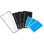 Glass Screen Protector Designed for Apple iPhone 11 Pro Max, iPhone XS Max (6.5" 2018) Full Protection Durable Tempered Glass Super Explosion-proof No Bubble 3D Touch, Anti Fingerprint, Black --Pack of 3