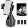 [Upgraded] Car Cup Holder Phone Mount, Adjustable Automobile Phone Holder for Car Cradle,Car Phone Mount for iPhone 11 XR/XS Max/X/8/7 Plus/Cell Phone Cup Mount for Samsung Galaxy | 2020 Newest