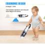 Handheld Vacuum Cordless Vacuum Cleaner Upgraded 7000PA Portable Lightweight Rechargeable Wet Dry Cyclonic Suction Hand Vacuum with Power Display for Home Pet Hair Car Cleaning