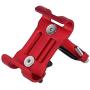 Maxmartt Bicycle Aluminium Alloy Mobile Phone Holder Bracket Bike Cycling Accessory(Red)