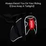 Saddle Bag for Bicycle, TecTri Strap-On Bike Seat Pack Bag Waterproof Zipper Wedge Pack for Cycling with LED Taillight Mesh Pocket Inside Saddle Bag for Bicycle, TecTri Strap-On Bike Seat Pack Bag Waterproof Zipper Wedge Pack for Cycling with LED Taillight Mesh Pocket Inside