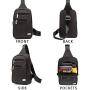 SEPTWOLVES Sling Casual Daypack,Lightweight Waterproof Chest Bag for Men Women Boys