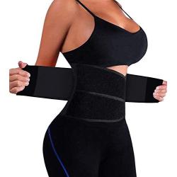 YIANNA Women Waist Trainer Belt - Slimming Sauna Waist Trimmer Belly Band Sweat Sports Girdle Belt