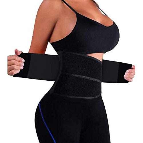 YIANNA Women Waist Trainer Belt - Slimming Sauna Waist Trimmer Belly Band Sweat Sports Girdle Belt