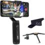 Zhiyun Smooth Q2 Gimbal for Smartphones - Handheld Stabilizer for iOS & Android Phones, Long 16 Hour Battery - Bundle Includes Gimbal + GS-150 Tripod Stand