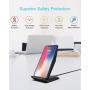 Fast Wireless Charger,[2 Pack] NANAMI Qi Certified Wireless Charging Stand Compatible iPhone SE/11/11 Pro/11 Pro Max/XR/XS Max/XS/X/8 Plus,Samsung Galaxy S20/S10/S9/S8/Note10+/9/8 and Qi-Enabled Phone