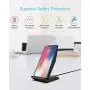 Fast Wireless Charger,[2 Pack] NANAMI Qi Certified Wireless Charging Stand Compatible iPhone SE/11/11 Pro/11 Pro Max/XR/XS Max/XS/X/8 Plus,Samsung Galaxy S20/S10/S9/S8/Note10+/9/8 and Qi-Enabled Phone