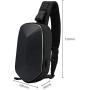 TAJEZZO Sling Backpack Waterproof Crossbody Shoulder Bag Causal Daypack Chest Bag