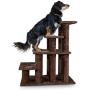 Furhaven Pet Stairs | Steady Paws Easy Multi-Step Furniture Pet Stairs Assist Ramp for Dogs & Cats - Available in Multiple Colors & Sizes