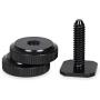 Camera Hot Shoe Mount to 1/4"-20 Tripod Screw Adapter Flash Shoe Mount for DSLR Camera Rig (Pack of 2)