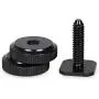 Camera Hot Shoe Mount to 1/4"-20 Tripod Screw Adapter Flash Shoe Mount for DSLR Camera Rig (Pack of 2) Camera Hot Shoe Mount to 1/4"-20 Tripod Screw Adapter Flash Shoe Mount for DSLR Camera Rig (Pack of 2)