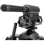 TAKSTAR SGC-598 Interview Shotgun Microphone Universal Cardioid Mic Compatible for Nikon/Canon Camera/DV Camcorder + Extra Furry Windshield Cover Black