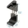 ULANZI Metal Phone Tripod Mount with Hot Shoe Mount Smartphone Video Rig Tripod Mount Adapter ULANZI Metal Phone Tripod Mount with Hot Shoe Mount Smartphone Video Rig Tripod Mount Adapter