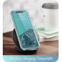 i-Blason Cosmo Series Case for iPhone 11 (2019 Release), Slim Full-Body Stylish Protective Case with Built-in Screen Protector, Ocean, 6.1