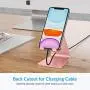 Cell Phone Stand Adjustable, OMOTON Aluminum Desktop Phone Holder Cradle Dock Compatible with All Smartphone iPhone 11 Pro Max Xs Max Xr X 8 7 6 6s Plus 5 5s 5c, Rose Gold Cell Phone Stand Adjustable, OMOTON Aluminum Desktop Phone Holder Cradle Dock Compatible with All Smartphone iPhone 11 Pro Max Xs Max Xr X 8 7 6 6s Plus 5 5s 5c, Rose Gold
