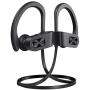 Mpow Flame S Bluetooth Headphones Sports, aptX-HD Bass+ Loud Sound, Bluetooth 5.0 Sport Headphones Running Earbuds W/12H Playtime, IPX7 Waterproof, cVc8.0 Noise Cancelling Mic W/Carrying Case, Black