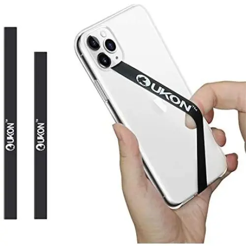 UKON Phone Strap,Removable Silicone Stretching Strap Reusable Strong Cell Phone Strap as Phone Grip Holder and Finger Holder Elastic Strap Fit Most Smartphone Phone Case UKON Phone Strap,Removable Silicone Stretching Strap Reusable Strong Cell Phone Strap as Phone Grip Holder and Finger Holder Elastic Strap Fit Most Smartphone Phone Case