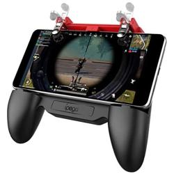 Chezaa Mobile Phone Game Controller Joystick Cooling Fan Gamepad for PUBG Android iOS,Rechargeable Bluetooth Pro Game Pad Joystick Controller