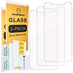 [3-PACK]-Mr.Shield For iPhone XR/iPhone 11 [Tempered Glass] Screen Protector with Lifetime Replacement