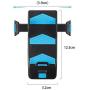 settencas Bicycle Mobile Phone Bracket 4 in 1 Bicycle Headlight Charging Bracket Mountain Bike Accessories