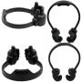 Honsky 3362525 Universal Flexible Thumb Smartphone Tablet Mount Holder - Black