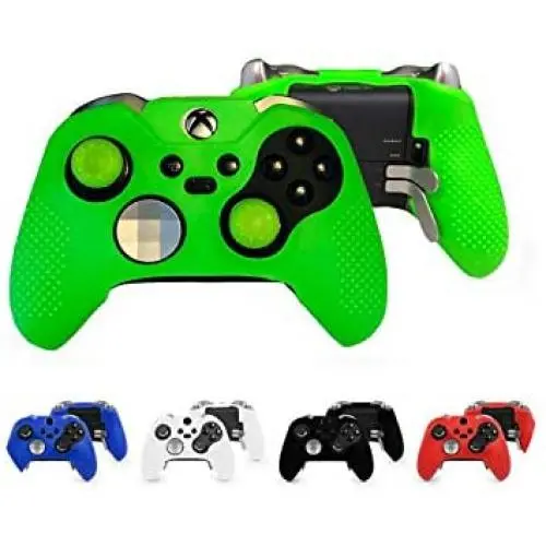 Extra Durable Game Controller| Xbox One E Controller Case Skin Silicone Grip Rubber Cover Tector Thumb Grips Caps Game Accessories 5 Colors New Extra Durable Game Controller| Xbox One E Controller Case Skin Silicone Grip Rubber Cover Tector Thumb Grips Caps Game Accessories 5 Colors New