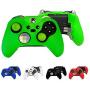 Extra Durable Game Controller| Xbox One E Controller Case Skin Silicone Grip Rubber Cover Tector Thumb Grips Caps Game Accessories 5 Colors New